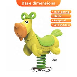 Cheval sauteur professionnel <span class=keywords><strong>Rhinoceros</strong></span>, équipement <span class=keywords><strong>de</strong></span> jeu extérieur pour enfants, jouets OEM ODM personnalisables - Product Image 5