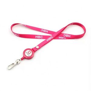 Custom Logo Badge Reel <b>Polyester</b> Id Long <b>Lanyard</b> - Product Image 3