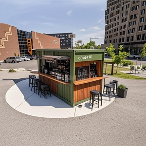 Contenedor de Envío para Concesiones 2025, Cafetería Personalizada, Acero Inoxidable, Carro de Preparación con Estantes Inferiores - Product Image 6