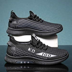 Nuovi Arrivi Primavera-Estate: Scarpe Sportive Casual Unisex con Rete Traspirante, Suola Morbida e Design Slip-On per Uomo - Product Image 4