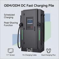 Chargeur rapide DC double prise 240 kW 250 A haute puissance 380 V GB/T CCS1 CCS2 avec équilibrage dynamique de la charge OCPP1.6 pour station de recharge publique de véhicules électriques