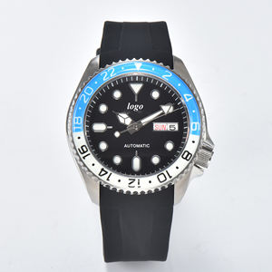 Rol Yacht <span class=keywords><strong>Masters</strong></span> Series Reloj deportivo para hombre Japón 8215 Correa de goma mecánica automática 20mm Acero inoxidable Alarma Cuero - Product Image 6