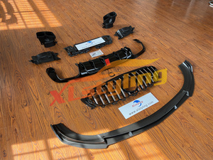 Kit de Accesorios para Auto: Difusor Trasero con Tubos de Escape, Parrilla GT, Splitter Delantero BRS para <span class=keywords><strong>Mercedes</strong></span> W213 - Product Image 6