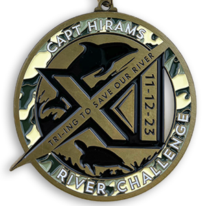 Médailles uniques du défi Save Our <span class=keywords><strong>River</strong></span> en laiton antique plaqué or avec logo personnalisé-Collection - Product Image 3
