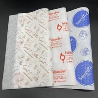 Papier de soie imprimé personnalisé avec Logo de l'entreprise, emballage noir et blanc pour vêtements