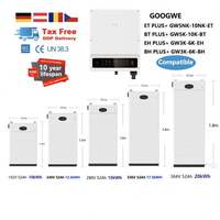 Batterie de stockage d'énergie solaire 2KWH 5KWH 10KWH batterie lithium-ion avec onduleur 24v 48V 3,5 kw pour la maison
