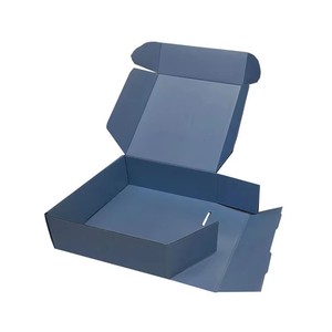 Caja de Cartón Plana Personalizada para Cosméticos, Impresión a Todo Color, Caja de Regalo de Papel para Embalaje de Juguetes, Caja de Correo Corrugada para Libros - Product Image 1