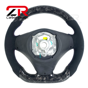 Volante LED RPM de Fibra de Carbono Forjado para <span class=keywords><strong>BMW</strong></span> E90 <span class=keywords><strong>E91</strong></span> E92 E93 M3 328i 330i <span class=keywords><strong>335d</strong></span> 135i E81 E82 E87 E88 E70 2003-2012 - Product Image 6