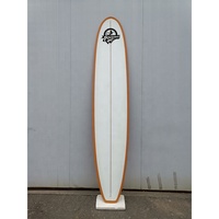 Planche de surf longboard 2024 de haute qualité, légère, en résine époxy teintée pour les eaux océaniques, vente en gros