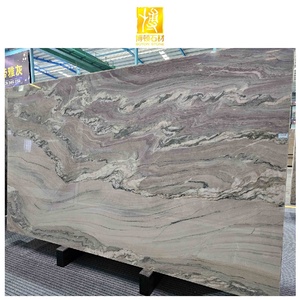 BOTON STONE Pierre Naturelle Grande Dalle Marbre Importé <span class=keywords><strong>Leon</strong></span> Veine de Bois Carreaux de Sol en Marbre Beige - Product Image 5