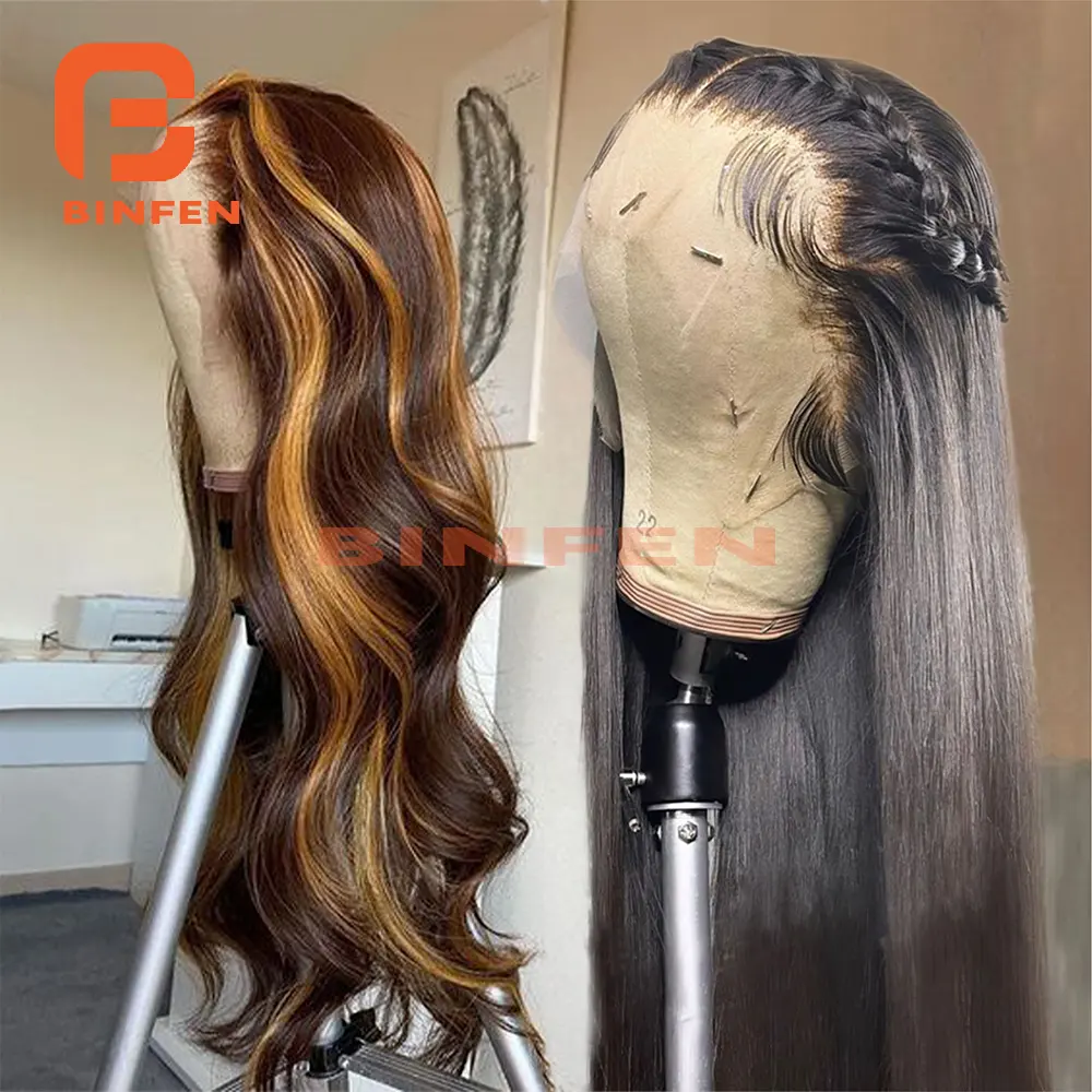 Wholesale Hd Lace Wigs Human Hair Lace Front 360 Full Lace Human Hair Wigs Brazilian Hair Hd Lace Frontal Wigs For Black Women