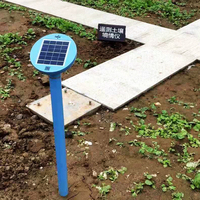 Sensor de Monitoreo de Humedad y Temperatura del Suelo, Datos en la Nube 4G, Alarma, Visualización Remota desde Móvil y PC, Agricultura de Precisión, Riego, IP68