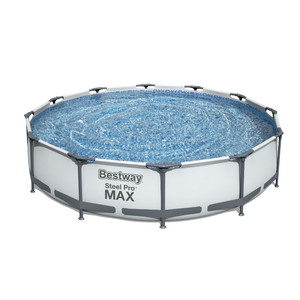 Piscine hors sol <span class=keywords><strong>Bestway</strong></span>, structure métallique, PVC, installation facile, piscine à eau en acier, piscine pour la baignade et le <span class=keywords><strong>pataugeoire</strong></span> - Product Image 2