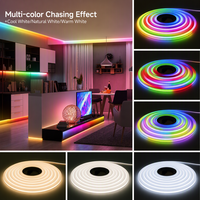 AIKEOU pixel Rgbw Ws2811 Rgb Cob Led Strip Rgbic Addressable Drl Smart Ws2812b Rgb Led Strip Light