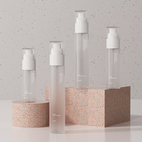 Flacon cosmétique à pompe pulvérisateur/bec d'oiseau, couleur personnalisée, durable, esthétique minimaliste moderne, 30ml 40ml 50ml 60ml