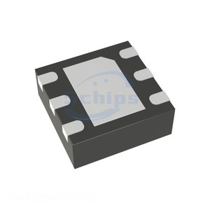 ชิ้นส่วนอิเล็กทรอนิกส์ Original One Stop Service Power Management (PMIC) 6 WDFN Exposed Pad NCP705MT18TCG - Product Image 1
