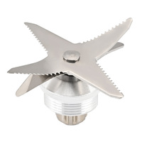 Accessoires pour mixeur broyeur électrique : Ensemble de lames en acier inoxydable, mixeur universel six lames pour jus et lait de soja