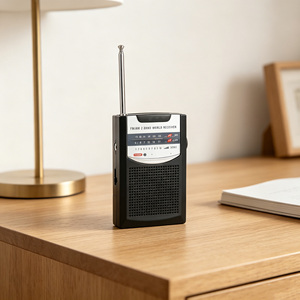 <span class=keywords><strong>Radio</strong></span> AM/FM <span class=keywords><strong>portable</strong></span> <span class=keywords><strong>miniature</strong></span> rechargeable Estyle OEM KK13 avec batterie 5V et double bande, en plastique - Product Image 1
