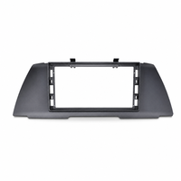 Kit Bingkai Bezel Radio Mobil ABS untuk Kia Sportage 2008-2017 Panel Trim Dasbor Navigasi Android QLED IPS Matte Black
