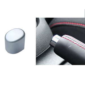 Copertura Cromata per Pulsante Leva Freno a Mano 1K0711303 per VW Golf 5 6 GTI MK5 MK6 Plus Jetta A5 Scirocco Eos <span class=keywords><strong>Seat</strong></span> <span class=keywords><strong>Leon</strong></span> 2 - Product Image 4