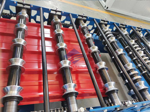 Fabricant de vente directe d'usine 836 rouleau de feuille de toit de panneau en métal galvanisé ondulé formant la machine - Product Image 6