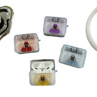 Coque de Protection Sans Fil IMD Tendance et Design pour Écouteurs, Étui Complet Élégant de Protection pour Airpods