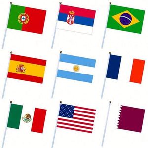 Diseño de banderín personalizado de plástico con logotipo, estilo mini palo, hecho a mano - Product Image 5