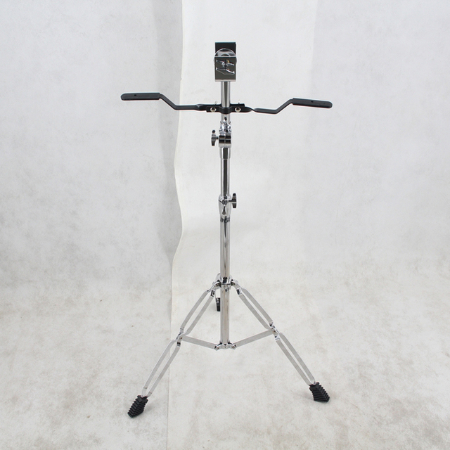 Aluminum/Alloy Adjustable Height Bongo Drum Stand African Tambourine for Children's Teaching Percussion Customized Color High
