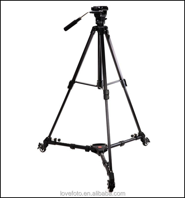 Yunteng YT-900 Heavy Duty Folding 3 Wheels Slider Tripod Dolly for