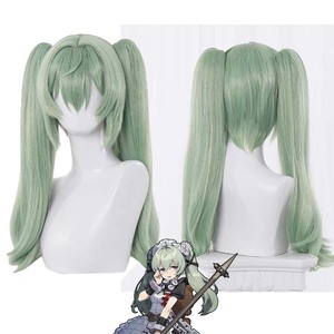 Accesorios de Disfraces de Halloween ZZZ Zenless Zone Zero, Peluca Verde de Doble Cola de <span class=keywords><strong>Corin</strong></span> Wickes, Cosplay, GAHC-030 - Product Image 1