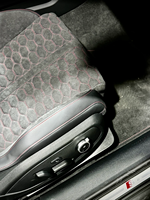 Sièges de course sport de luxe YLC pour voiture, avec panneau en fibre de carbone personnalisé et revêtement en cuir, sièges baquet RS améliorés pour Audi A3 A4 A5 A6 A7 Q3 Q5