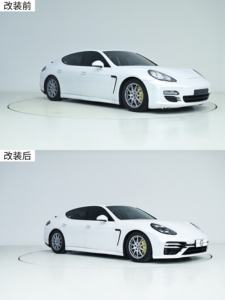 Ensemble de pare-chocs avant pour Panamera 970.2 2014-2016, conversion de style ancien à nouveau 971 <span class=keywords><strong>TBS</strong></span>, y compris les feux de jour - Product Image 3