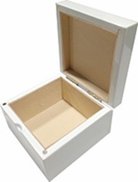 Top Qualité Blanc PU Matt Craft Charnière Aimant Catcher Boîtes à Bijoux pour Femmes Emballage de Bijoux au Prix de Gros - Product Image 2