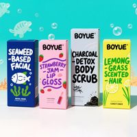 Boîte d'emballage cosmétique de luxe personnalisée pour gloss à lèvres, idéale pour les marques de maquillage et les petites entreprises