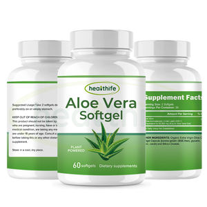 निजी लेबल प्राकृतिक एलोवेरा का अर्क पाचन स्वास्थ्य के लिए स्वस्थ कैप्सूल एलोवेरा निकालें - Product Image 1