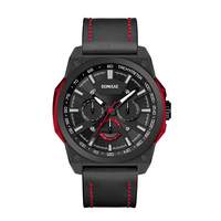 BOMAXE 2022 Meilleure vente montre à Quartz pour hommes de luxe de haute qualité en acier inoxydable votre propre bracelet en cuir cadran pointeur Simple