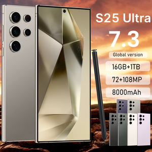 S25 siêu 5g điện thoại thông minh 7.3 inch HD Deca Core 108mp phía sau máy ảnh mới nhất <span class=keywords><strong>Android</strong></span> 14 toàn cầu phiên bản LTE điện thoại di động s25ultra - Product Image 4