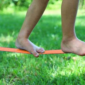 ชุดอุปกรณ์สำหรับกลางแจ้ง50ฟุต/15เมตรสายรัดแบนราบสำหรับฝึกสมดุลกีฬาเอ็กซ์ตรีม - Product Image 5