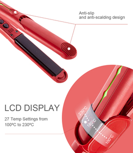 Lisseur et boucleur électrique professionnel avec revêtement en tourmaline pour usage domestique, fer à cheveux japonais avec cordon - Product Image 2