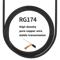 Carte réseau routeur 2G/3G/4G/5G, antenne à base magnétique avec câble d'extension de 3 m, connecteur RG174 SMA, longueur personnalisable