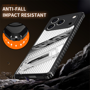 Funda Protectora Anticaídas y Antiarañazos con Soporte Inclinado, Marco Elevado para Cámara y Pantalla, para Tecno Pova <span class=keywords><strong>7</strong></span>/Pova 6/Camon 30 - Product Image 6