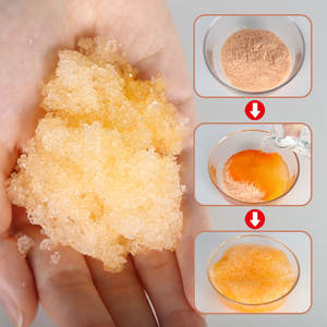 Coreano Lavanda Flor Agua Sal Pie Baño Máscara Jalea <span class=keywords><strong>Spa</strong></span> Pedicura Queratina Logo Tipo Personalizado - Product Image 3