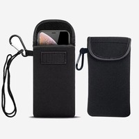 Étui de protection souple en néoprène pour téléphone, absorbant les chocs, 6,8 pouces, pour iPhone Samsung, léger, anti-rayures, vente en gros