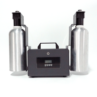 Diffuseur de parfum 2025 Système de conduit Hvac Diffuseur intelligent avec 2 bouteilles d'huile Machine à parfum en métal pour centre commercial