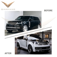 Kit carrosserie de mise à niveau avec diffuseur en fibre de carbone sèche de haute qualité pour Range Rover L460 2023+ - Ajustement parfait