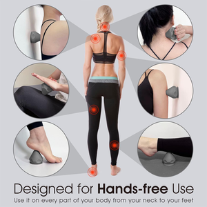 Cono de Masaje de Silicona RS: Bola de Adsorción Sólida para Alivio Muscular, Masaje de Columna Torácica y Espalda, Incluye Bola de Masaje para Pies - Product Image 2