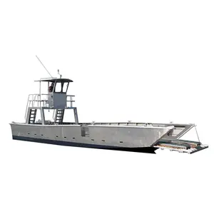 Embarcación Allsealion de 36 Pies de Alta Calidad con Longitud Personalizada, Lancha de Desembarco de Aluminio para Transporte Marítimo - Product Image 5