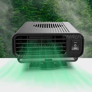 <b>Portable</b> 800W 12/24V Auto Car <b>Heater</b> Defroster Demister <b>Electric</b> <b>Heater</b> Windshield 360 Degree Rotation ABS Heating Cooling Fan - Product Image 3