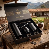 Ensemble cadeau Yerba Mate : Thermos en acier inoxydable et tasse à maté avec boîte à thé et bombilla