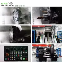 Mesin Bubut CNC FANUC Fungsi Lengkap Tipe Slant Bed HT3 Single Spindle Automatic Turning Center Presisi Tinggi Multifungsi 380V